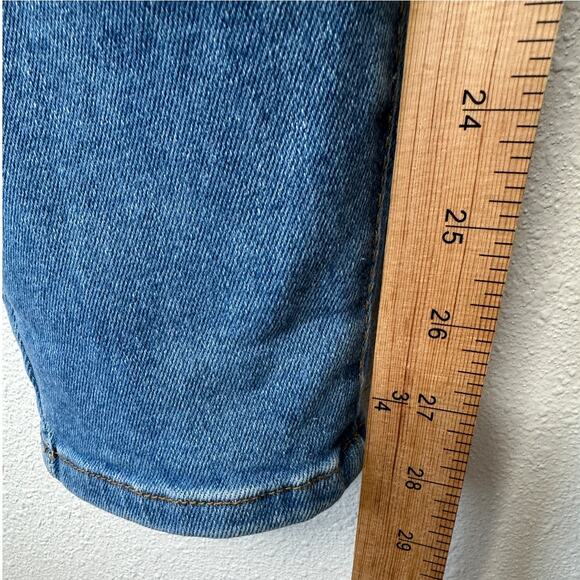 Wax Jean Collection Medium Wash Distressed Holes Boyfriend Denim Jeans 30 - Picture 14 of 14